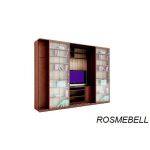 Комплект -14. Медиатека раздвижная двухслойная