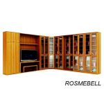 Комплект -10. Медиатека угловая раздвижная двухслойная