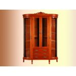 Шкаф с витриной К02.01Пальмира