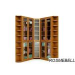 Комплект -7. Шкаф для книг угловой