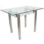 Стол стеклянный кухонный СК -08