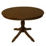 Стол на одной ножке, овальный Романс