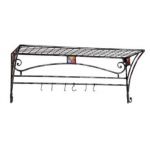 Вешалка АП01-441H (коллекция Аврора) с крючками