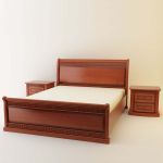 Кровать Милан - 60 Тумба прикроватная Милан - 62