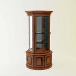 Тумба с круговой витриной Милан-69