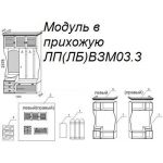 Модуль в прихожую ЛВЗМ03.3