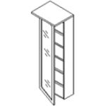 Секция зеркальная Сакура Н15