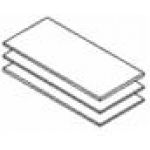 Полки для двухдверного шкафа Сакура П94