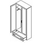 Шкаф для одежды Сакура Ш43