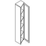 Шкаф для одежды Сакура Ш48л.п