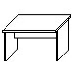 Стол письменный СМ1.0