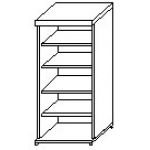 Стеллаж высокий ШМ 44.0