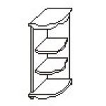 Колонка угловая низкая УМ 47.0