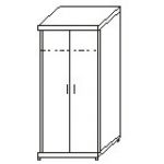 Шкаф для одежды ШМ 49.0