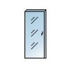 Дверь - стекло прозрачное ДФ 11