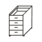 Тумба приставная ТМ 06.0