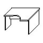 Стол криволинейный СФ08.0П СФ07.0Л