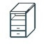 Тумба приставная ТФ 10.0