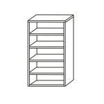 Стеллаж высокий С-ФР-6.0