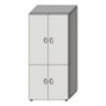 Шкаф высокий закрытый