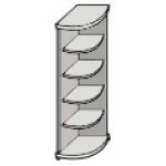 Колонка угловая высокая УК33