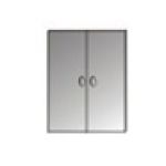 Двери стекло ДК35