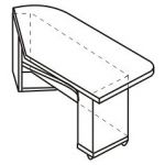 КП-8 (прав) Стол-приставка
