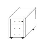 Тумба выкатная цз С-ФР-3.0