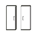 Дверь средняя 2шт. С-ФР-8.1