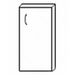 Дверь стекло средняя ЕС-51.0