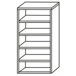 Стеллаж высокий КЭ-17