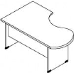 Стол рабочий правый 20.11