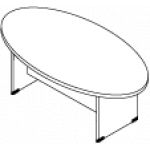 Стол для заседаний овальный 20.30