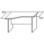 Стол эргономичный левый 22.18