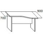Стол эргономичный правый 22.19