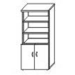 Шкаф высокий открытый верх 22.81