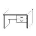 Стол письменный с подвесной тумбой 21.22