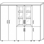 Большая компоновка шкафов 41.23-24-25-34-27-28-1/2*27п-1/2*26п
