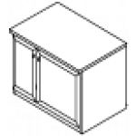 Шкаф для холодильника и посуды 34.07
