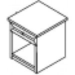 Тумба прикроватная с ящиком 34.10