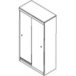 Шкаф-купе для одежды 33.26