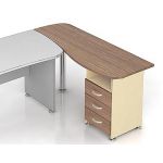 Каркас тумбы приставной (М20.4+М36) + Топ (М16+ОМ03) (правый)