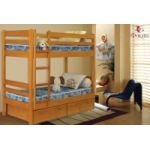 Кровать детская двухярусная 1 с ящ. сосна
