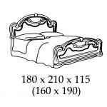 Кровать 160х200