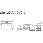 Комод А 212.4