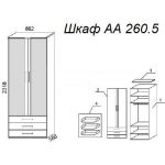 Шкаф А 260.5