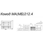 Комод М212.4