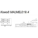 Комод М219.4