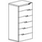 Комод Луана 6 ящиков К63