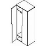Ш80 Шкаф для одежды Луана 2-х дв.без зеркала